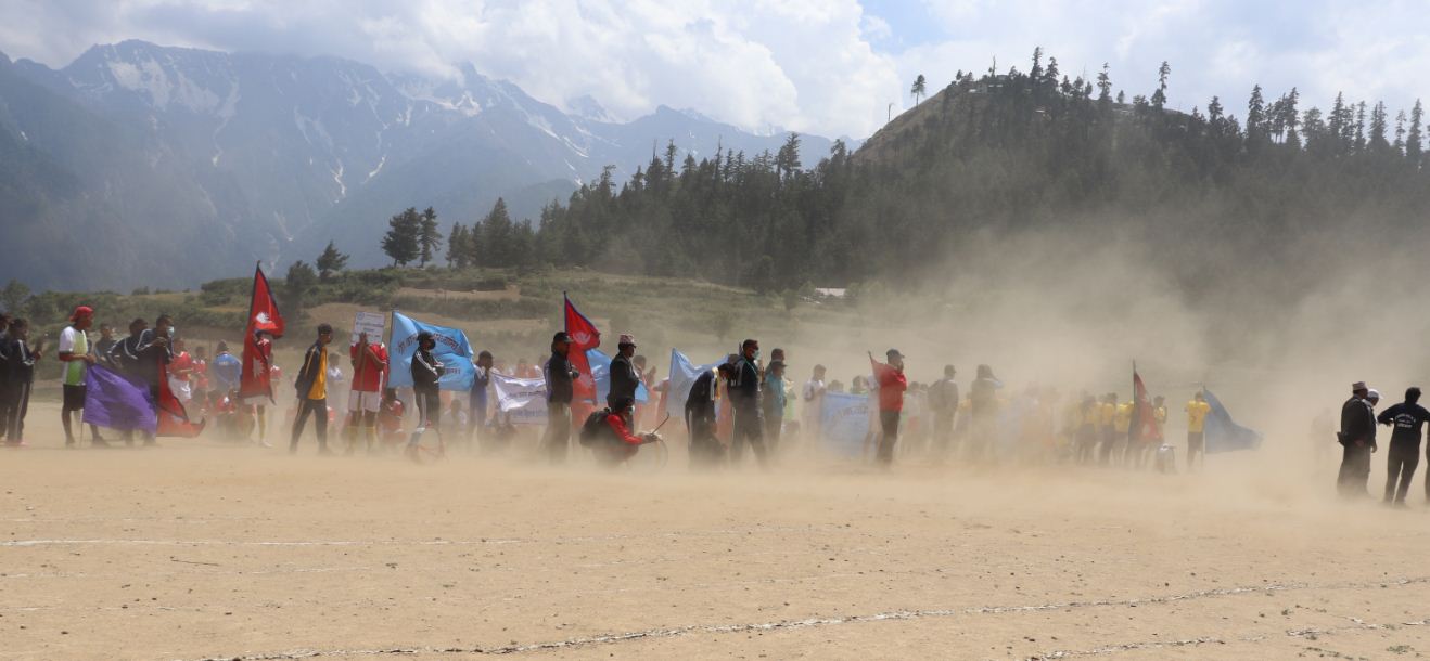 सिमकोटमा राष्ट्रपति रनिङ शिल्ड प्रतियोगिता सुुरु